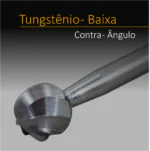 Tungstênio baixa contra ângulo