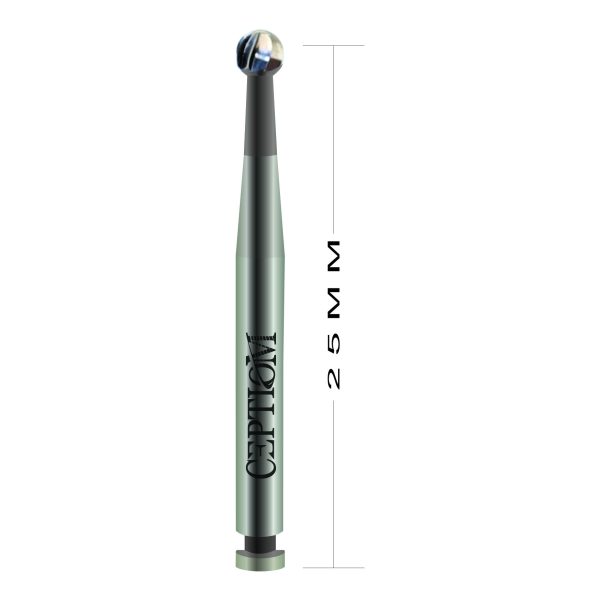 Broca Ceptiom Longa De Contra Ângulo - Baixa Rotação Remoção de Dentina Cariada Haste longa Inoxidável Inox HL C1.205.023 - Carbide contra-ângulo haste longa n 8