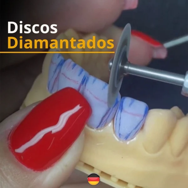 Disco Diamantado Ceptiom Mini Flex - Peça de mão Disco ultra fino - AD2.104.010 - 7043 - Imagem 2
