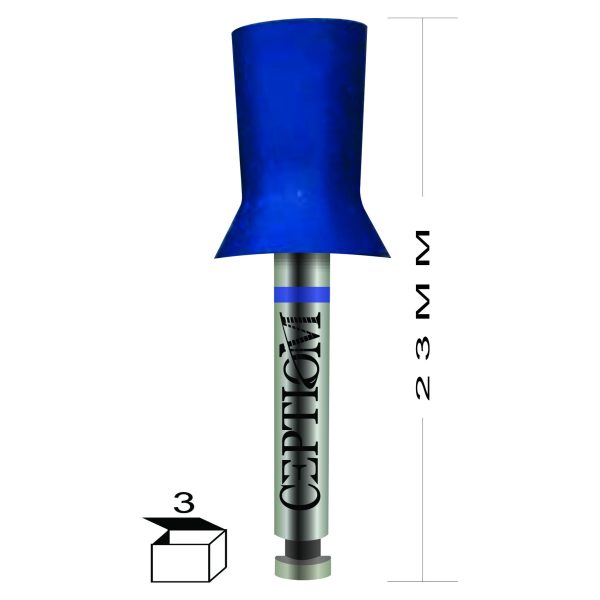 Taça profilática dura X.204G - Taça Polidora e Profilática -C/ 3 unidades